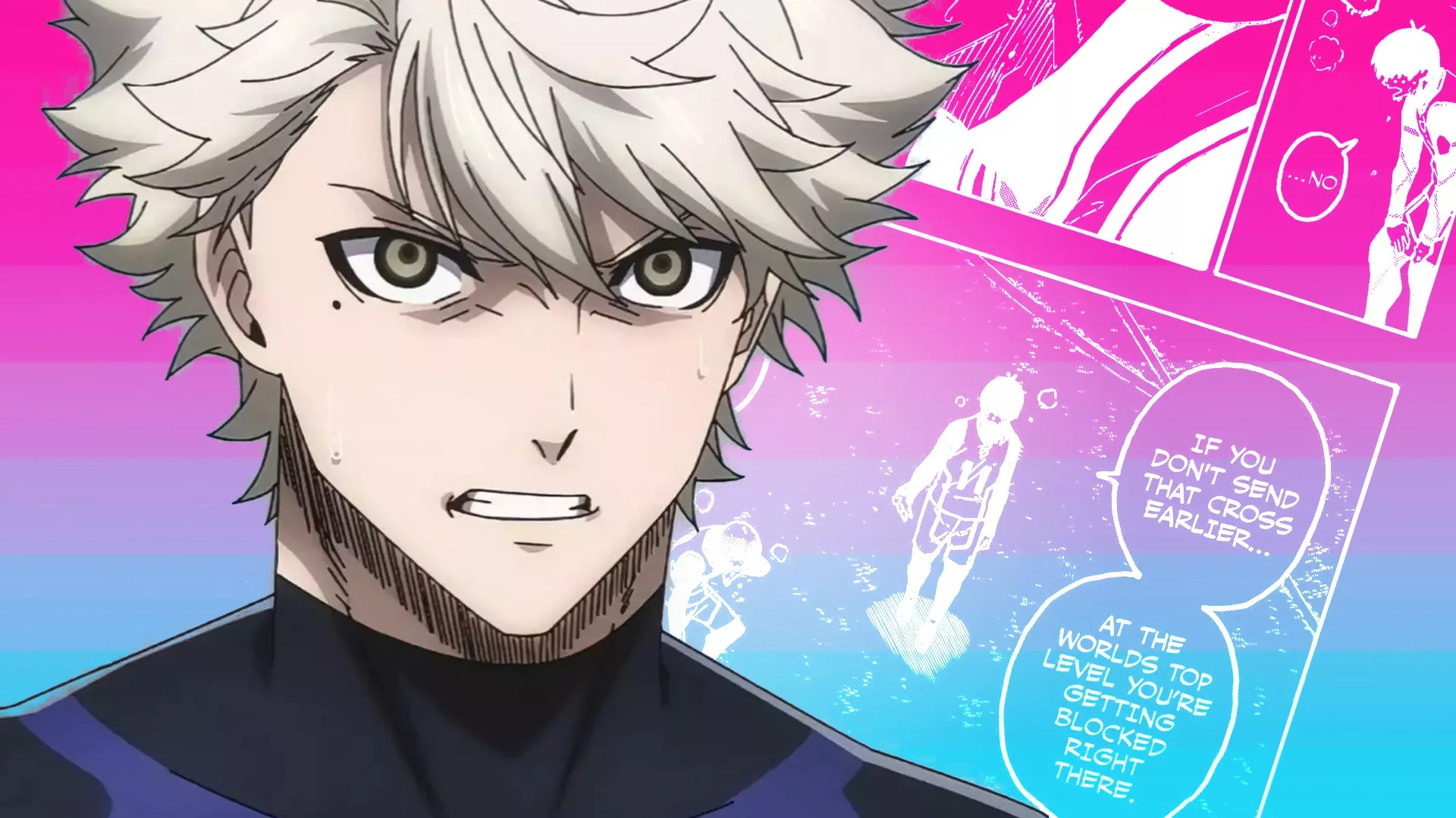 Image du manga Blue Lock chapitre 311 pour les fans de football.