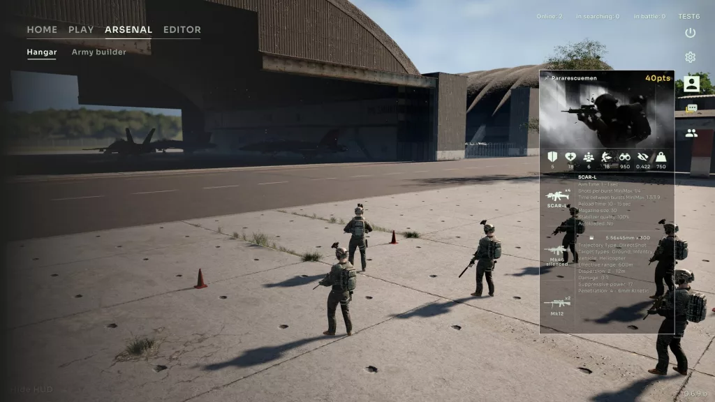 Image du jeu PC Broken Arrow avec des soldats au sol.